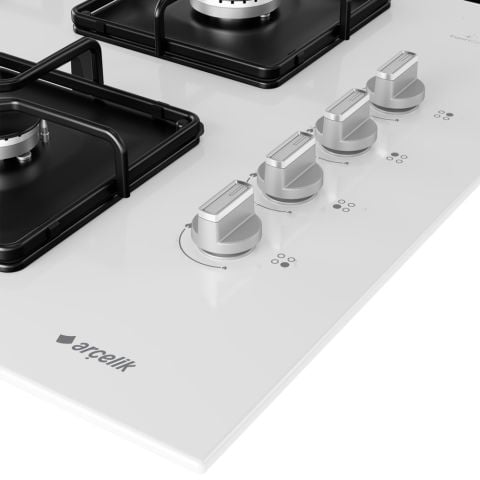 Arçelik OCD K 651 EWB Gazlı Cam Tablalı Ocak